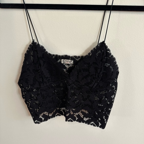 Free people lace crop tank top - Picture 1 of 4